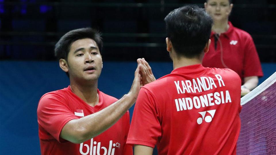Angga Pratama dan Ricky Karanda Suwardi. - INDOSPORT